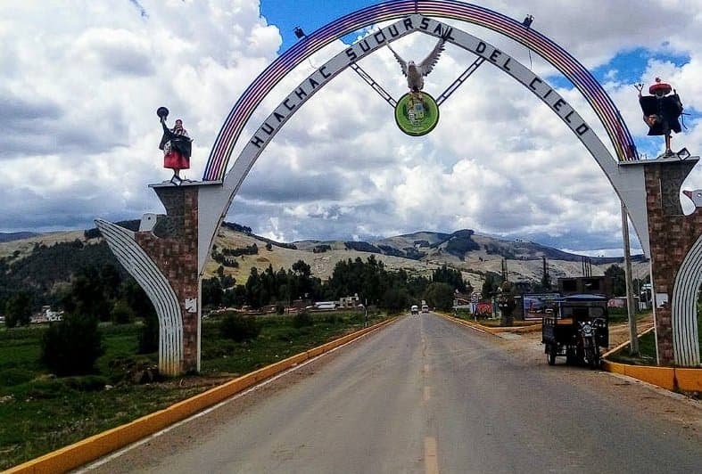 Vista referencial del distrito de Huáchac — Predio #10 Pulpialle