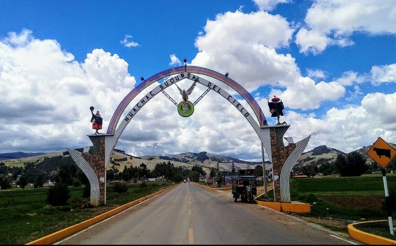 Vista referencial del distrito de Huáchac — Predio #13 Tocaspa
